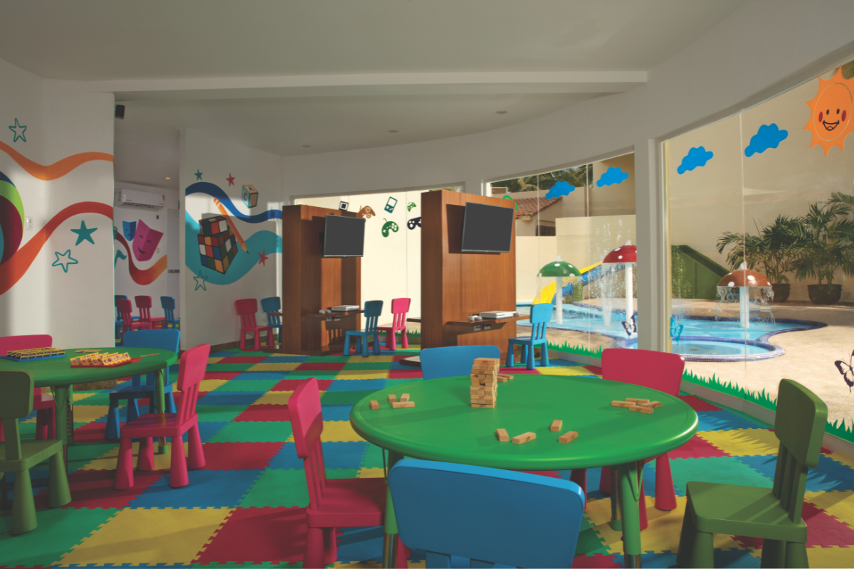 Kamp Krystal, club para niños en Krystal Grand Nuevo Vallarta.